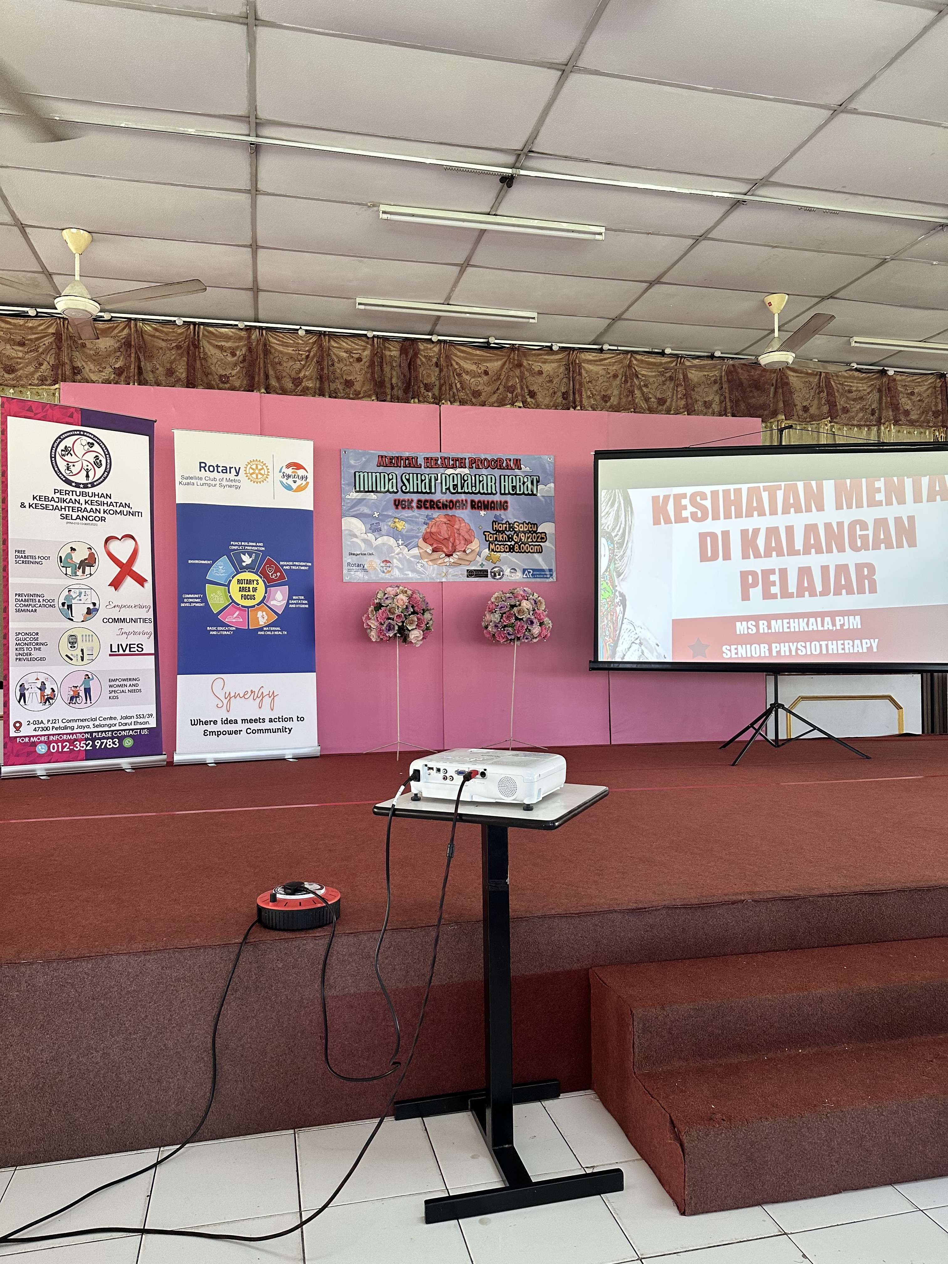 Minda Sihat Pelajar Hebat program session